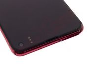 Pantalla service pack completa Dynamic AMOLED roja con carcasa para Samsung Galaxy S10e, G970